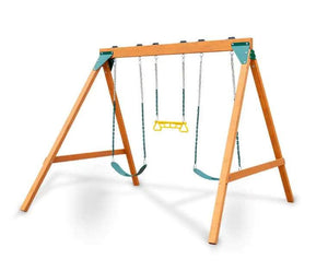 3-Position Wooden A-Frame Combo Playset - Adler's Store