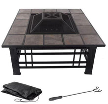 Load image into Gallery viewer, 32 Inch Steel Fire Pit Table - Adler&#39;s Store