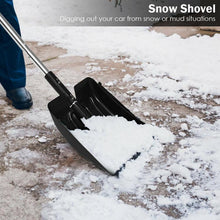 Load image into Gallery viewer, 35 Inch Telescoping Snow Shovel Multifunctional Set with Ice Scraper and Snow Brush - Adler&#39;s Store