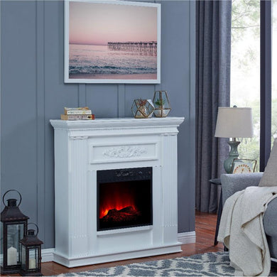 38 inch LED Flame Electric Fireplace with Remote Control - Adler's Store