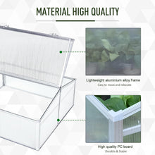 Load image into Gallery viewer, 39 Inch Vented Cold Frame Mini Greenhouse Kit with Adjustable Roof - Adler&#39;s Store