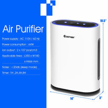 Load image into Gallery viewer, 4-in-1 Composite Ionic Low Noise Air Purifier with HEPA Filter - Adler&#39;s Store