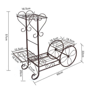 4 Tiers Vintage Flower Pot Stand - Adler's Store