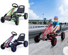 Load image into Gallery viewer, 4 Wheels Steel Frame Kids Pedal Go Kart - Adler&#39;s Store