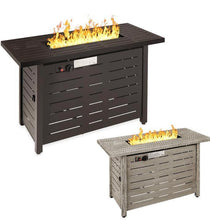 Load image into Gallery viewer, 42 Inch 50,000 BTU Steel Gas Fire Pit Table - Adler&#39;s Store