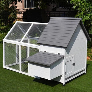 48 Inch Easy Access Wood Chicken Coop with Nesting Box - Adler's Store
