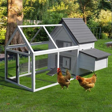 Load image into Gallery viewer, 48 Inch Easy Access Wood Chicken Coop with Nesting Box - Adler&#39;s Store