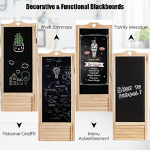 Load image into Gallery viewer, 5.7Ft 4 Panel Wood Folding Divider With Blackboard - Adler&#39;s Store