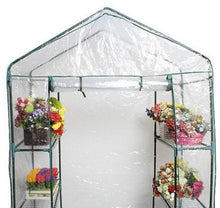 Load image into Gallery viewer, 56 x 29 Inch Portable 4 Shelves Walk In Greenhouse - Adler&#39;s Store