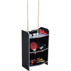 6 Foot 3-in-1 Triple Game Table with Billiards Air Hockey Table Tennis and Bonus Accessory Rack - Adler's Store