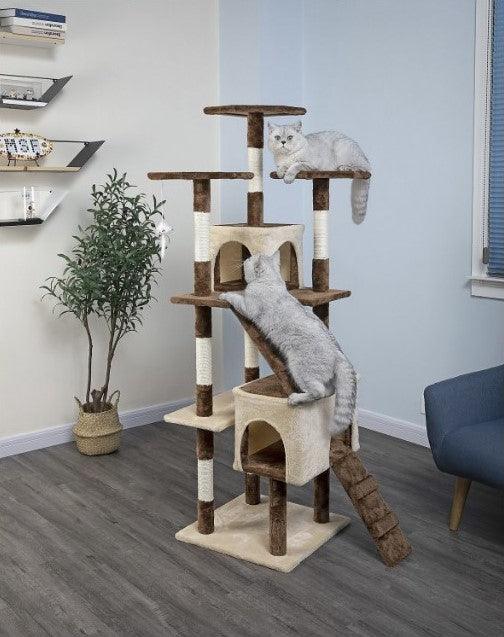 63 Inch Multi Level Activity Cat Tree - Adler's Store