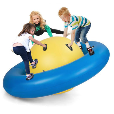 7.5 Foot Giant Inflatable Dome Flying Saucer Bouncer Ball with 6 Built-in Handles - Adler's Store