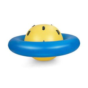7.5 Foot Giant Inflatable Dome Flying Saucer Bouncer Ball with 6 Built-in Handles - Adler's Store