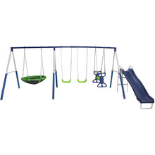 Load image into Gallery viewer, 7 Children Star Recreation Playground Swing Set - Adler&#39;s Store