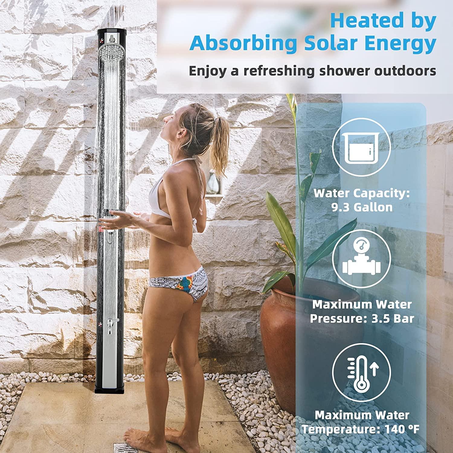Swimming pool Solar shower NIAGARA with antiscale system - 53873