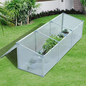 71 Inch Aluminum Vented Cold Frame Greenhouse - Adler's Store