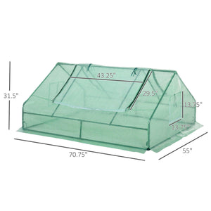 71 x 55 Inch Portable Mini Greenhouse - Adler's Store