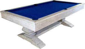 8 Foot Driftwood Finish Pool Table with Ready to Play Accessories - Adler's Store