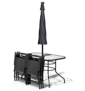 8 pcs Outdoor Patio Furniture Set with Umbrella - Adler's Store