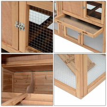 Load image into Gallery viewer, 80 Inch Deluxe Wooden Chicken Coop with Nesting Boxes - Adler&#39;s Store