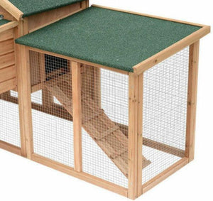 80 Inch Deluxe Wooden Chicken Coop with Nesting Boxes - Adler's Store