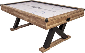 84 Inch Air Hockey Table with Electronic Scoring and K-Shaped Legs - Adler's Store