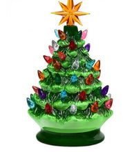 Load image into Gallery viewer, 9.5 Inch Ceramic Tabletop Christmas Tree - Adler's Store
