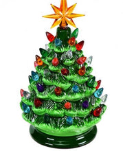 Load image into Gallery viewer, 9.5 Inch Ceramic Tabletop Christmas Tree - Adler's Store