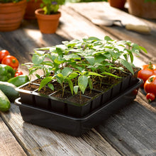 Load image into Gallery viewer, High Germination Seed Starting Kit with Cover and Reservoir