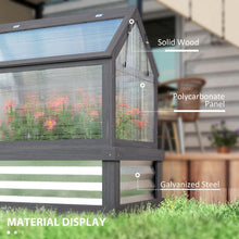 Load image into Gallery viewer, Garden shed with labeled materials on a blurred outdoor background