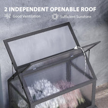 Load image into Gallery viewer, Openable roof design with text highlighting good ventilation and sufficient sunshine