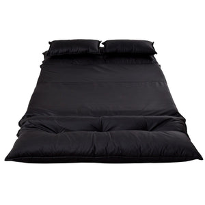 Adjustable Floor Sofa Bed with High Density Foam and PU Leather - Adler's Store