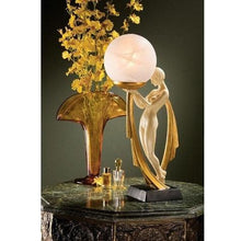 Load image into Gallery viewer, Art Deco Graceful Soft Glow Table Lamp Lighted Sculpture - Adler&#39;s Store