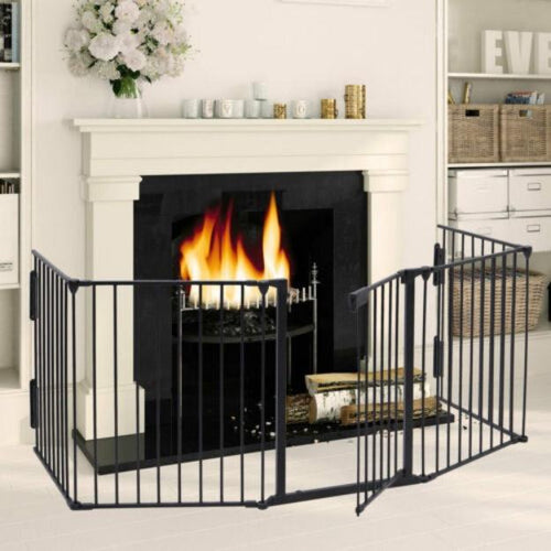 Baby Safety and Pet Fireplace Steel Gate - Adler's Store