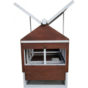 Barnyard Design Wood Frame Chicken Coop Hen House with 2 Nesting Box - Adler's Store