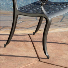 Load image into Gallery viewer, Cast Aluminum 7-Piece Black Sand Patio Dining Set - Adler&#39;s Store