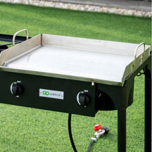 Load image into Gallery viewer, Cast Iron Portable 3 Burner Propane Gas Cooker BBQ Griller - Adler&#39;s Store