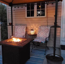 Load image into Gallery viewer, Classic 3000 BTU Propane Stainless Steel Fire Pit Table - Adler&#39;s Store