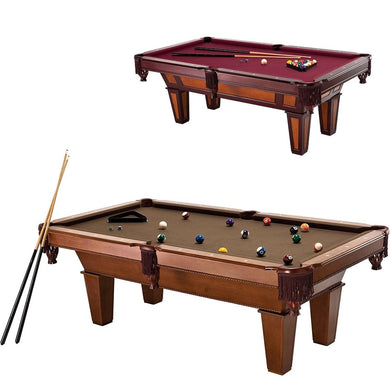 Classic 7.5 Foot Pool Table with Accuslate Billiard Surface - Adler's Store