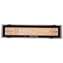 Load image into Gallery viewer, Classic 9 Foot Wooden Shuffleboard Table with 8 Pucks Brush and Wax - Adler&#39;s Store