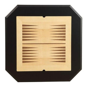 Classic Wooden Chess End Table With 2-1 Reversible Game Board Top and Drawers - Adler's Store