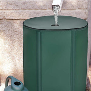 Collapsible Rain Barrel Portable Rainwater Gutter Collection System with Filter Spigot - Adler's Store