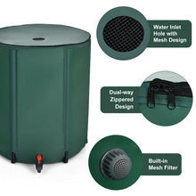 Load image into Gallery viewer, Collapsible Rain Barrel Portable Rainwater Gutter Collection System with Filter Spigot - Adler&#39;s Store