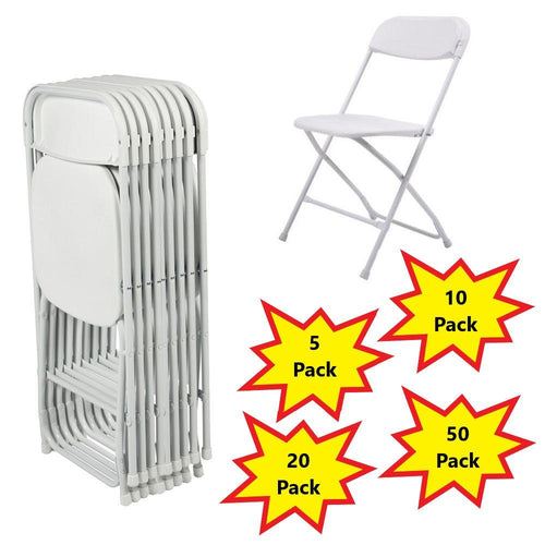 Commercial Stackable Plastic Folding Chairs - Adler's Store