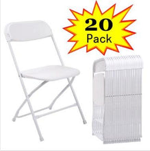 Load image into Gallery viewer, Commercial Stackable Plastic Folding Chairs - Adler&#39;s Store