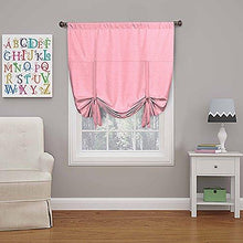 Load image into Gallery viewer, Eclipse Tie Up Curtains for Kitchen - Adler&#39;s Store