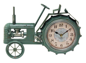 Farmhouse Tractor Tabletop Clock - Adler's Store