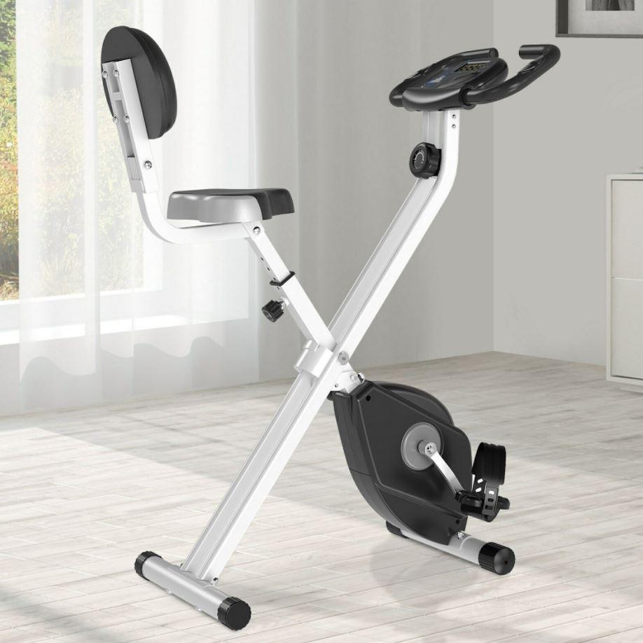Foldable Upright Training X-Bike with Magnetic Resistance - Adler's Store