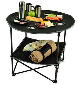 Folding Travel Table and Shelve with Carrying Case - Adler's Store
