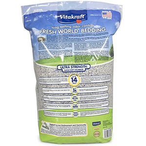 Fresh World Strength Crumble Bedding for Small Animals - Adler's Store